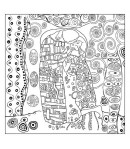 SERVIETTE PAPIER DE RIZ 50X50 KLIMT DFTM15