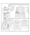 SERVIETTE PAPIER DE RIZ 50X50 LA MAISON DFTM16