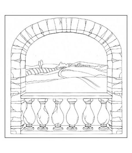 SERVIETTE PAPIER DE RIZ 50X50 L'ARCHE DFTM17