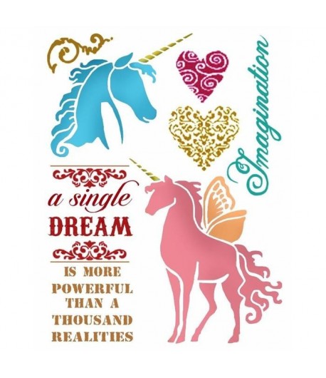 POCHOIR WONDERLAND 15X20 KSD289