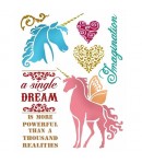 POCHOIR WONDERLAND 15X20 KSD289