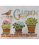 POCHOIR JARDIN 15X20 KSD300