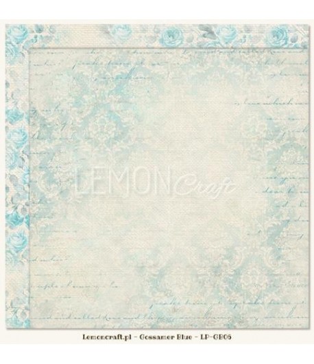 PAPIER GOSSAMER BLUE 06 - LEMON CRAFT