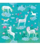 SERVIETTE LES LICORNES