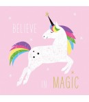 SERVIETTE PINK LICORNE