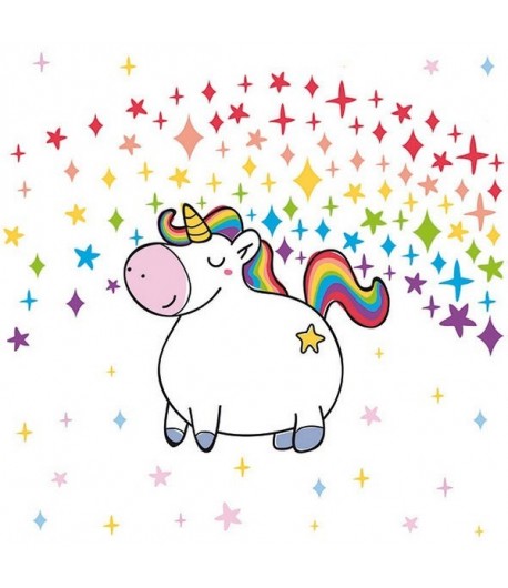 SERVIETTE POLLY LA LICORNE