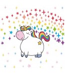 SERVIETTE POLLY LA LICORNE