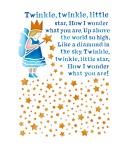 POCHOIR BLUE STAR 15X20