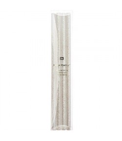 CRAYONS PAPIER - PAILLETE BLANC