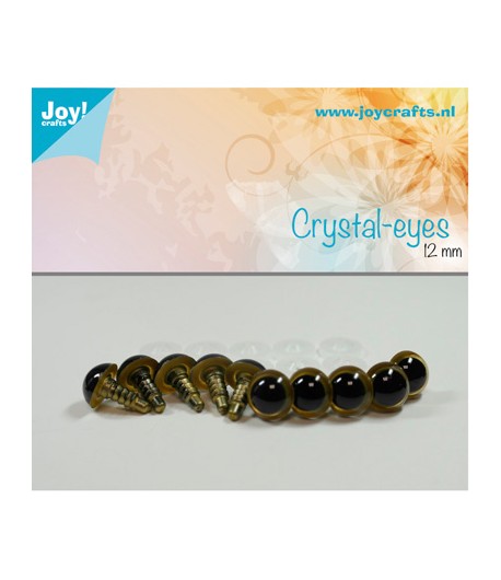 YEUX CRISTAL 14MM X 10