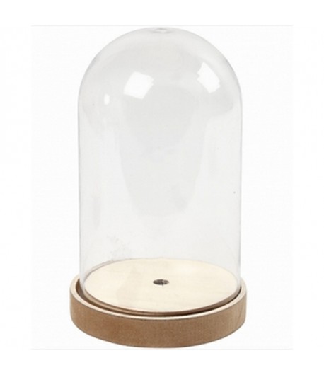 CLOCHE PLASTIQUE 18 CM