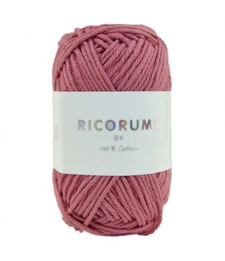 COTON RICORUMI VIEUX ROSE (010)