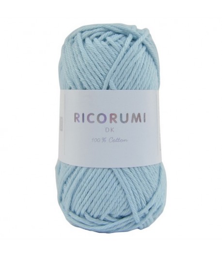 COTON RICORUMI  BLEU CLAIR (033)