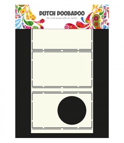 GABARIT POP UP CIRCLE CARD - DUTCH DOOBADOO (325)