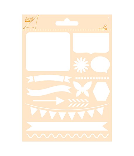 POCHOIR BULLET JOURNAL 02 - 10.5 X 13 CM