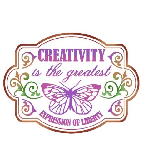 POCHOIR CREATIVITY 15X20 KSD294