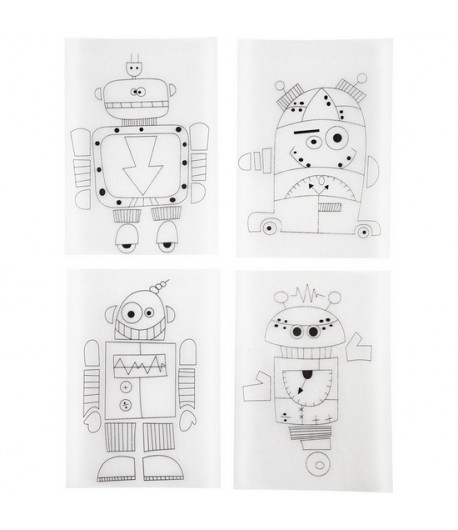 PLASTIQUE DINGUE ROBOTS