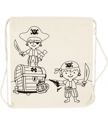 SAC PIRATE 37 X 41 CM