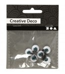 6 YEUX AVEC CILS 12MM