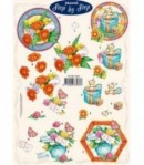 FEUILLE 3D ANNIVERSAIRE