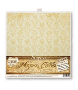 FEUILLE PAPIER FAIT MAIN 30X30 CM