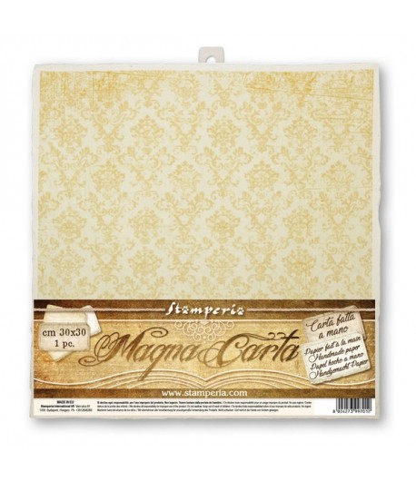 FEUILLE PAPIER FAIT MAIN 30X30 CM