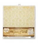 FEUILLE PAPIER FAIT MAIN 30X30 CM