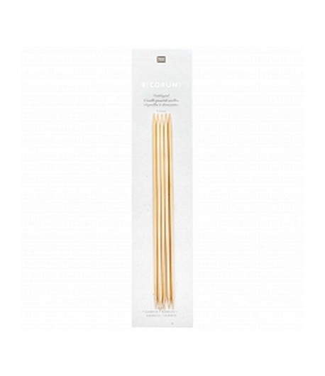 LOT 3 CROCHETS ALU N°3/3.5/4 MM 14  CM