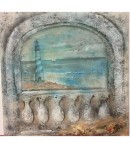 SERVIETTE PAPIER DE RIZ 50X50 L'ARCHE DFTM17