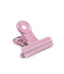 PINCES EN METAL X7 - ROSE 3.8CM