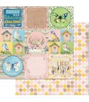 PAPIER SERENDIPILY GREETINGS 30.5 X 30.5 CM - BO BUNNY