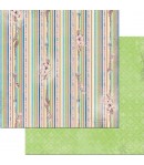 PAPIER SERENDIPILY STRIPE 30.5 X 30.5 CM - BO BUNNY
