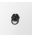 POIGNÉE ROND FESTONNÉ  2.8 CM - BRONZE