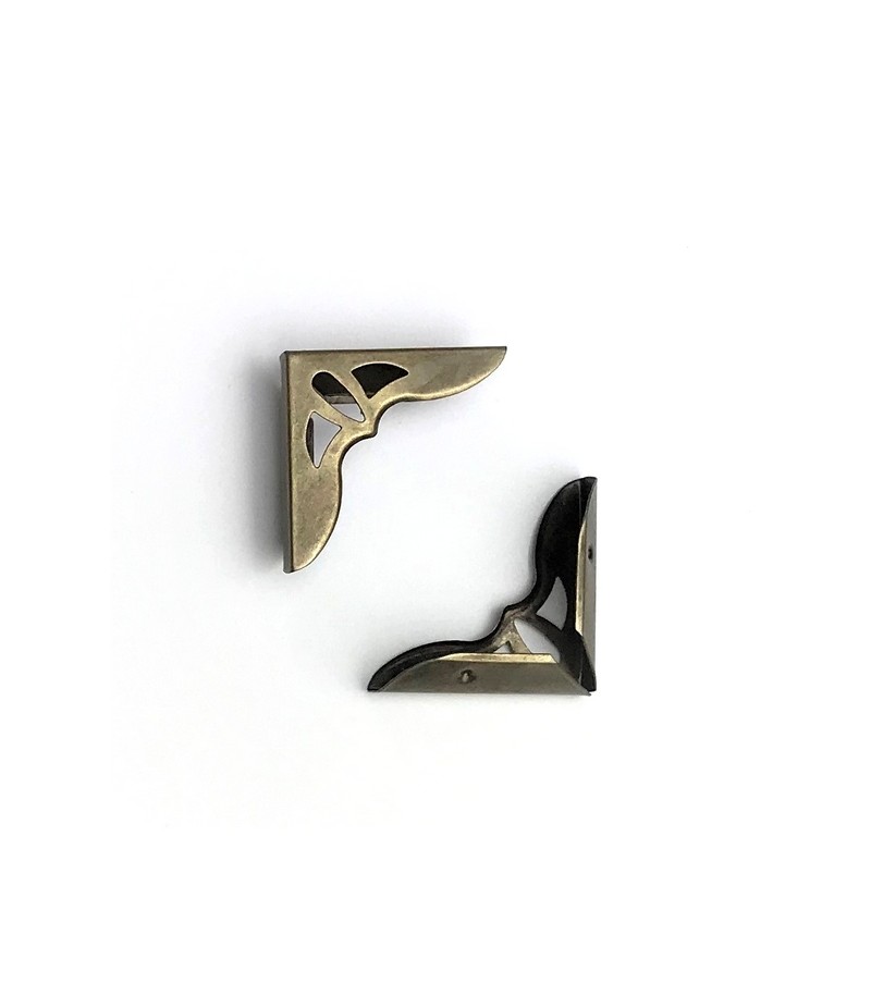 ANGLE EN METAL 3 CM BRONZE Doigts de Fées