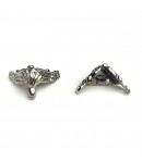 PIED EN MÉTAL 2.5 CM - BRONZE