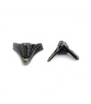 PIED EN MÉTAL 2 CM - BRONZE