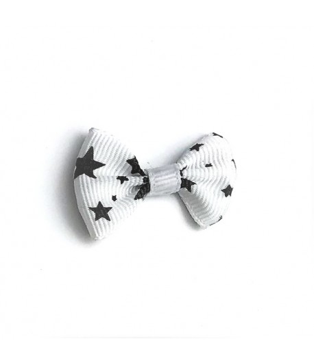 NOEUD BLANC ETOILES NOIRES