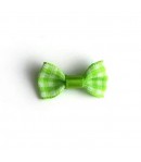 NOEUD VICHY VERT ANIS