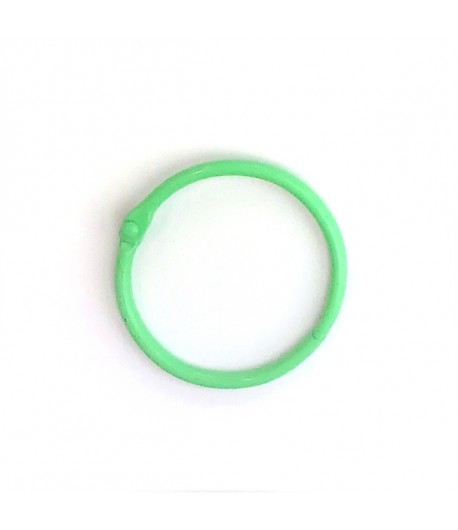 ANNEAU EN MÉTAL VERT - 3.8 CM