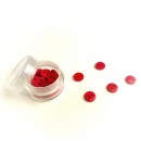 BOITE BOUTONS 9MM - ROUGE