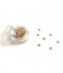 BOITE DEMI-PERLES 6MM - BEIGE