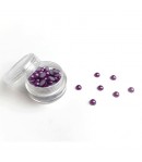 BOITE DEMI-PERLES 6MM - VIOLINE