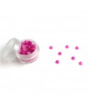 BOITE DEMI-PERLES 6MM - FUCHSIA