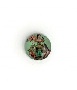 CABOCHON ROND FEMME CAGE 1.8 CM