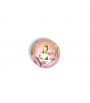 CABOCHON ROND TRANSPARENT 1.9 CM