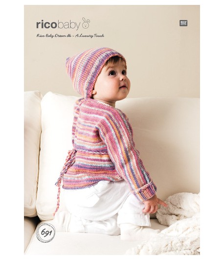 FICHE TRICOT  RICO BABY DREAM - 691