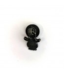 POIGNÉE ROND ET BRELOQUE - BRONZE