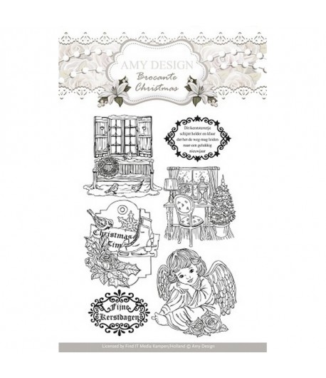 TAMPONS CLEAR BROCANTE CHRISTMAS