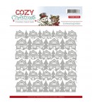 PLAQUE DE GAUFRAGE COSY CHRISTMAS