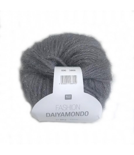 LAINE DAIYAMONDO GRIS FONCÉ (006)